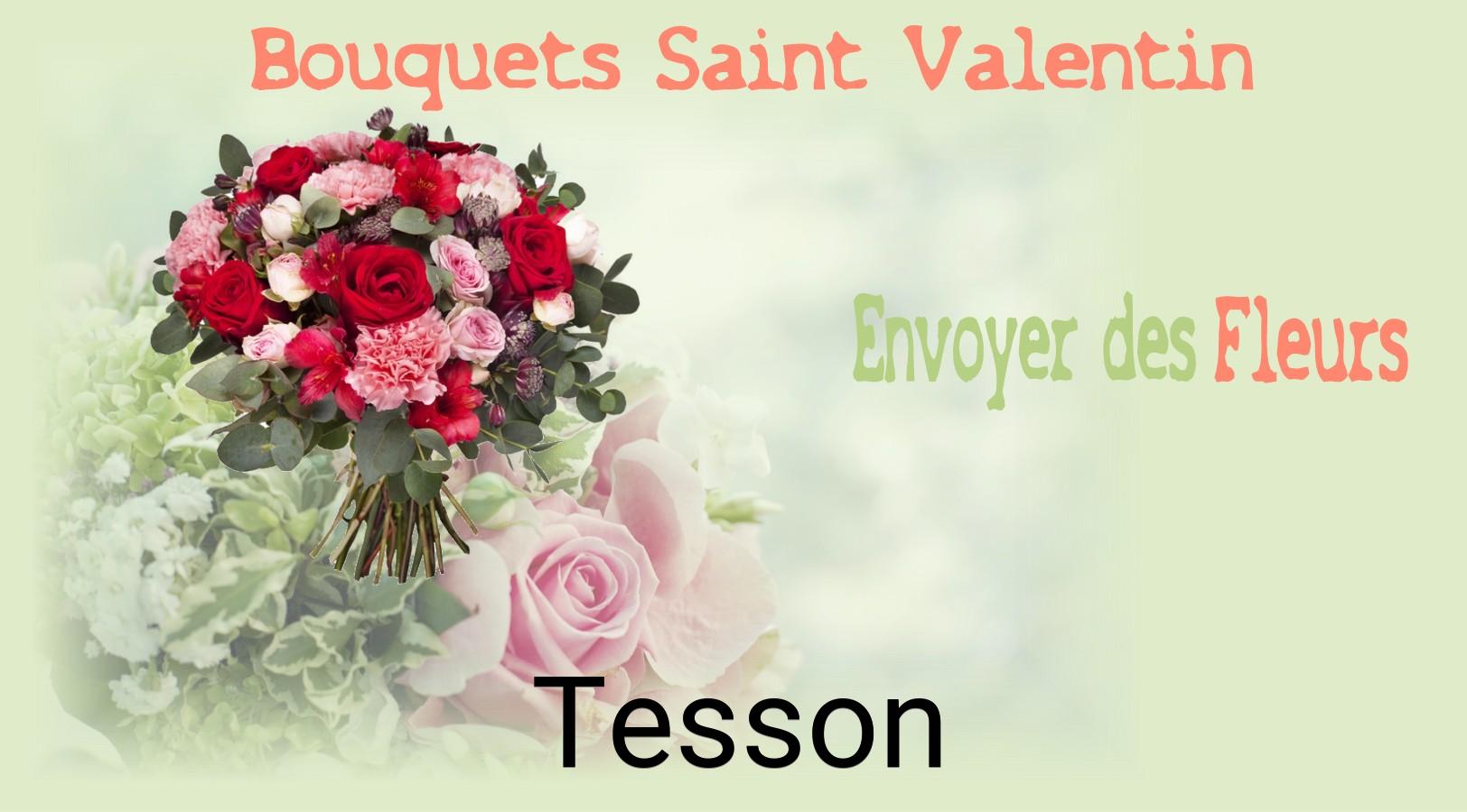 Roses de Saint-Valentin livrées à Tesson